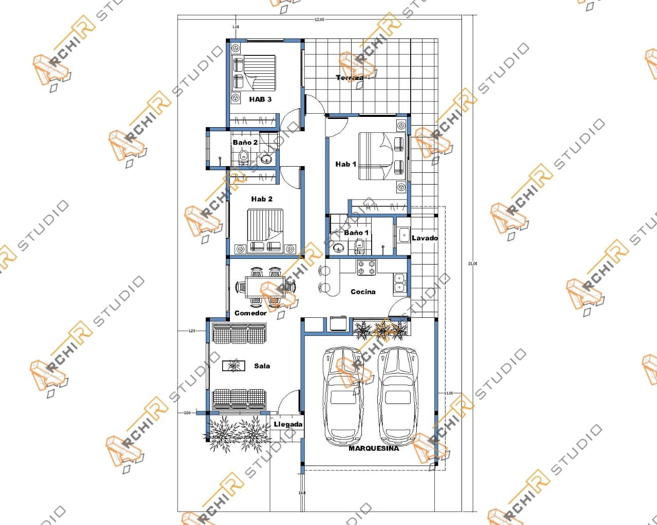 Casa ergonómica moderna de 141 mts² - Imagen 7